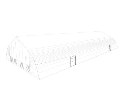 Event Exhibition Tent 3D Model
