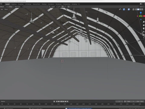 Event Exhibition Tent 3D Model