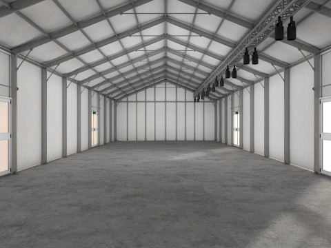 Event Exhibition Tent 2 Modelo 3D