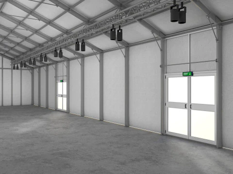 Event Exhibition Tent 2 3D Model