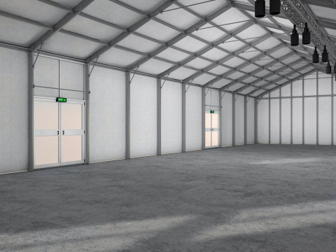 Event Exhibition Tent 2 3D Model