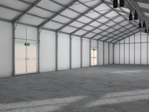 Event Exhibition Tent 2 3D Model