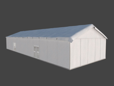 Event Exhibition Tent 2 3D Model