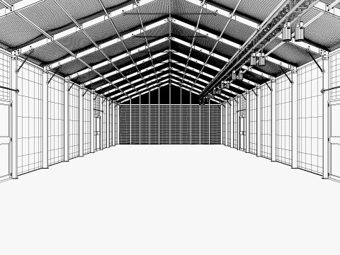 Event Exhibition Tent 2 3D Model
