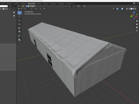 Event Exhibition Tent 2 3D Model