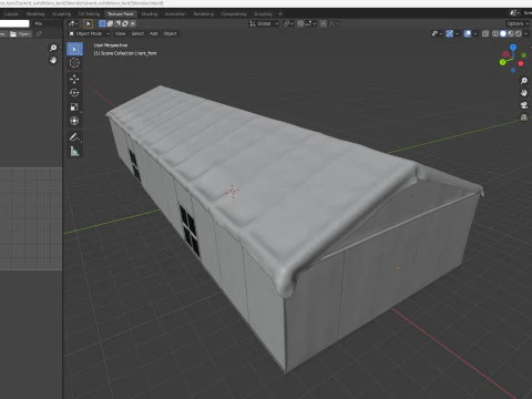 Event Exhibition Tent 2 3D Model