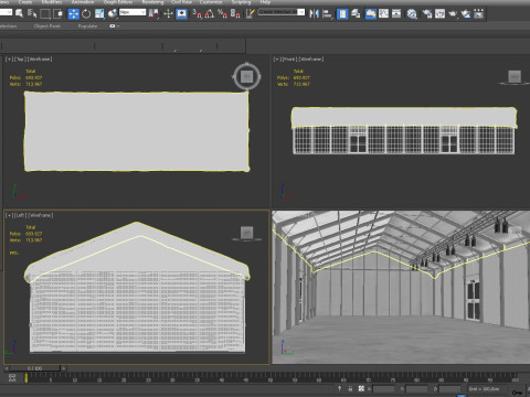 Event Exhibition Tent 2 3D Model