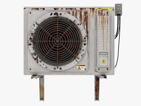 Industrial air conditioner 3D Model