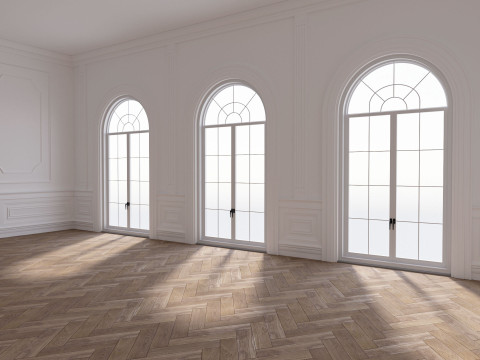 Loft Base Room interior 3D Model