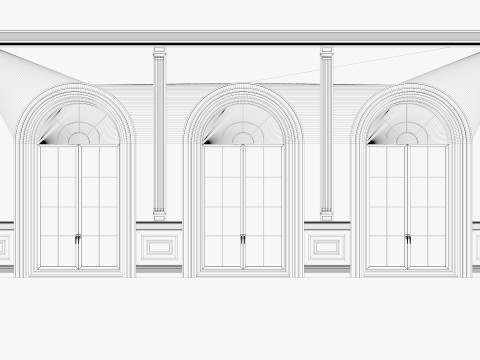 Loft Base Room interior Modelo 3D