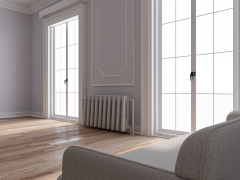 Loft Base Room interior 2 Modello 3D