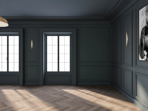 Loft Base Room interior 3 3D Model
