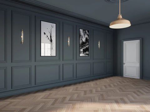Loft Base Room interior 3 3D Model