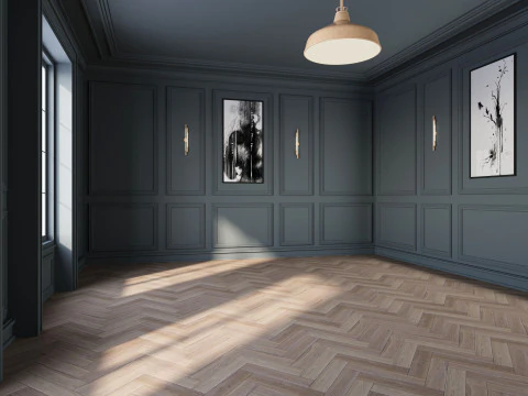 Loft Base Room interior 3 3D Model