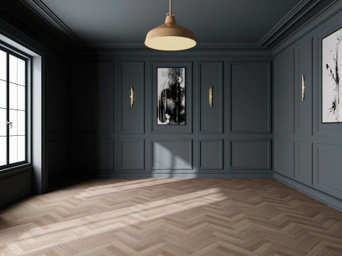 Loft Base Room interior 3 3D Model
