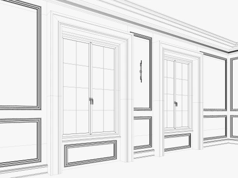 Loft Base Room interior 3 3D Model