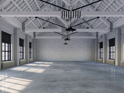 Loft interior 9 3D Model