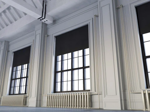 Interno del sottotetto 9 Modello 3D