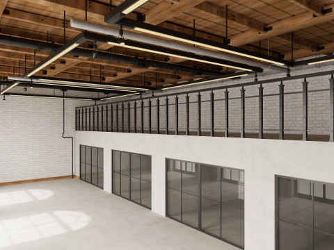 Loft Office 17 3D 模型