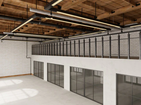 Loft Office 17 3D Model