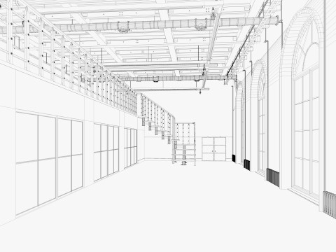Loft Office 17 3D 模型