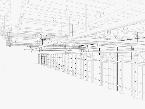 Loft Office 17 3D Model