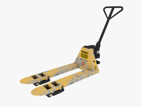 Pallet Rack Low-poly 3D 모델