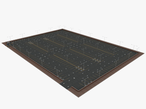 Parking Lot Modelo 3D