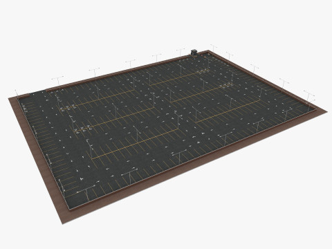 Parking Lot Modelo 3D