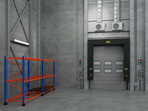 Warehouse Logistic 9 interior Modelo 3D