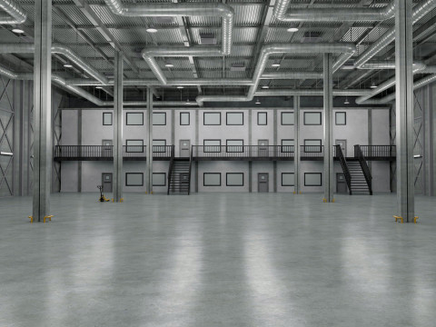 Warehouse Logistic 9 interior Modelo 3D