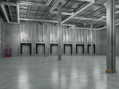 Warehouse Logistic 9 interior Modelo 3D