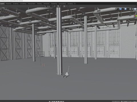Warehouse Logistic 9 interior Modelo 3D