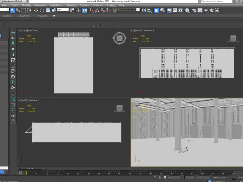Warehouse Logistic 9 interior Modelo 3D