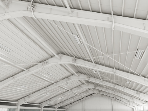 Warehouse White Office 2 3D Model