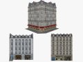 Parisian Buildings Modello 3D