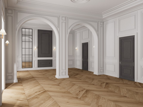 Loft Base Room interior 4 3D-Modell