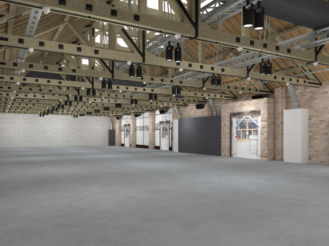 Exhibition Hall 35 3D Model