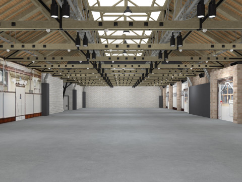 Exhibition Hall 35 3D Model