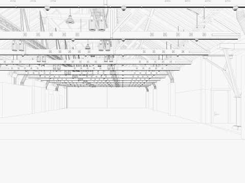Exhibition Hall 35 3D Model