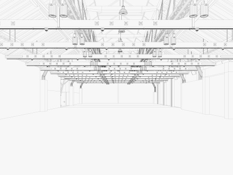 Exhibition Hall 35 3D Model