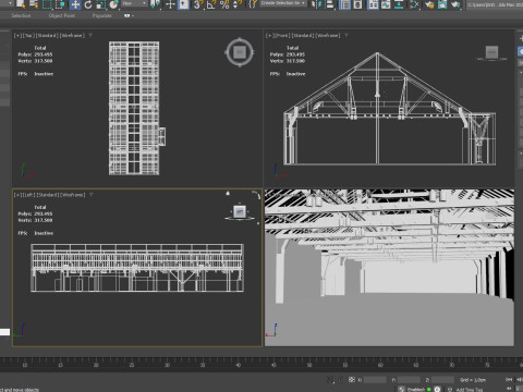 Exhibition Hall 35 3D Model