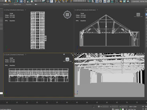 Exhibition Hall 35 3D Model
