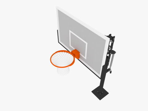 Basketball hoop 3D Model