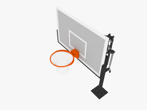 Basketball hoop 3D Model