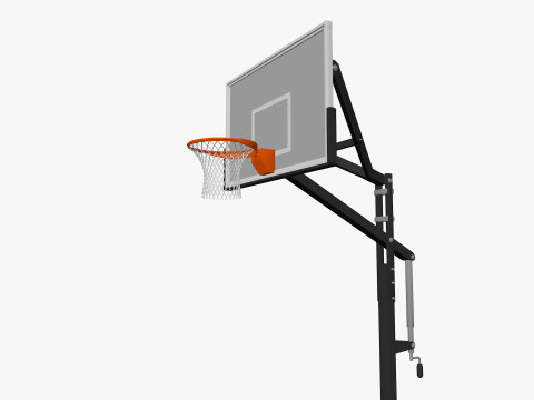Basketball hoop 3D Model