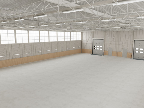 Warehouse 16 3D Model