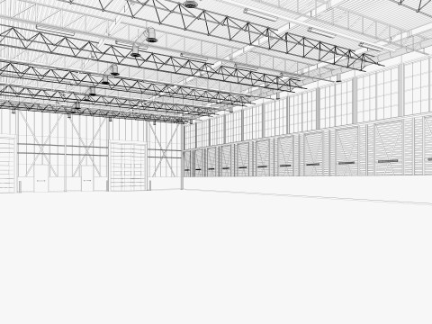 Warehouse 16 3D Model