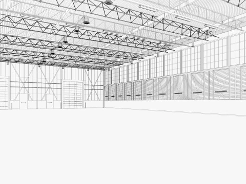 Warehouse 16 3D Model