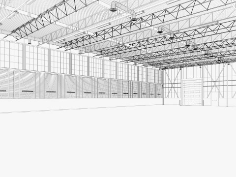 Warehouse 16 3D Model
